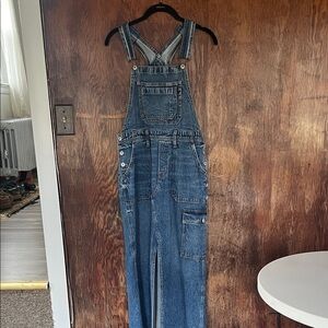 American Eagle Denim Overall Dress